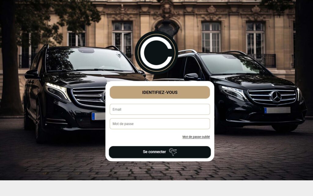 Page d’accueil du site Intranet C-Limousine