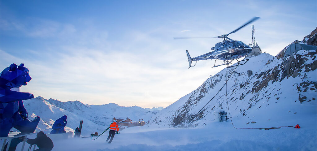 Jet Systems Courchevel, hélicoptère à Courchevel