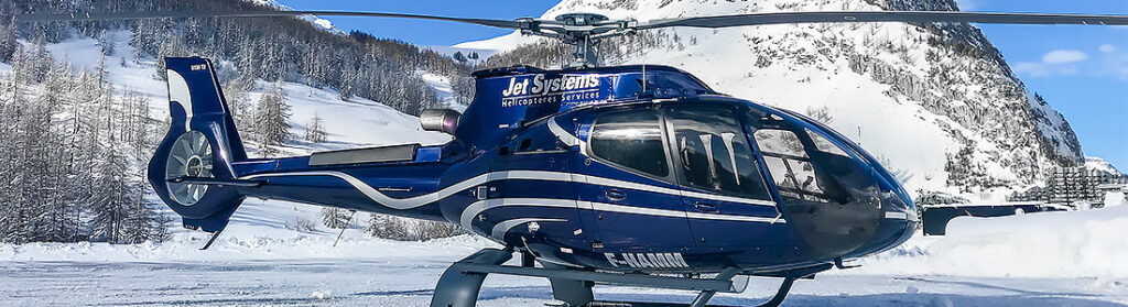 Baptême de l'air à Courchevel